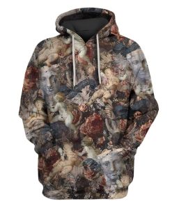 Custom T-shirt - Hoodies Renaissance Apparel HD-GH20540 3D Custom Fleece Hoodies Hoodie S