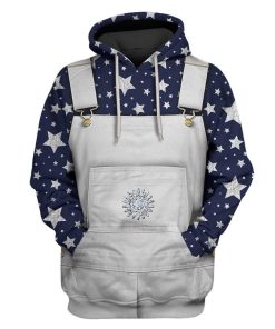 Custom T-shirt - Hoodies Rocketman Apparel HD-GH20560 3D Custom Fleece Hoodies Hoodie S 