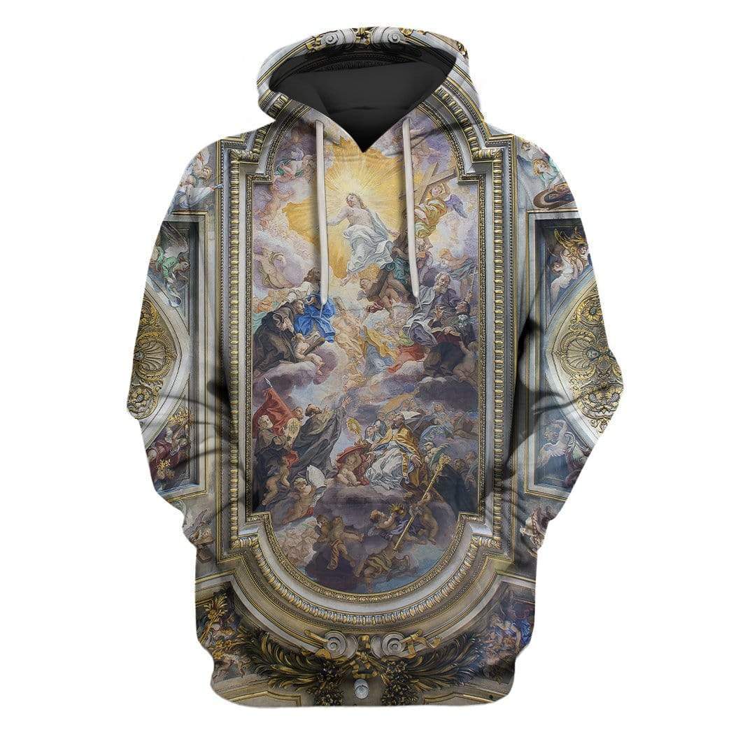 Gearhumans Custom T-shirt - Hoodies Santi Apostoli Rome Apparel 1 Custom T-shirt - Hoodies Santi Apostoli Rome Apparel HD-GH20570 3D Custom Fleece Hoodies Hoodie S