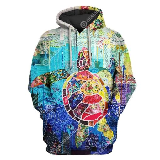 Custom T-shirt - Hoodies Sea Turtle Apparel HD-GH21001 3D Custom Fleece Hoodies Hoodie S