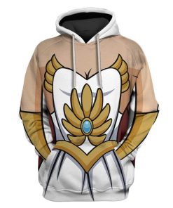 Custom T-shirt - Hoodies She Ra Costume Apparel HD-GH20700 3D Custom Fleece Hoodies Hoodie S 