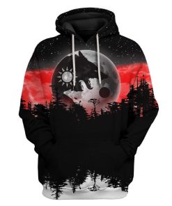 Custom T-shirt - Hoodies Skoll And Hati HD-GH1481918 3D Custom Fleece Hoodies Hoodie S 