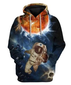 Custom T-shirt - Hoodies Space HD-GH3171902 3D Custom Fleece Hoodies Hoodie S 