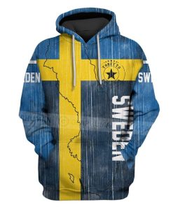 Custom T-shirt - Hoodies Sweden Apparel HD-GH20823 3D Custom Fleece Hoodies Hoodie S 