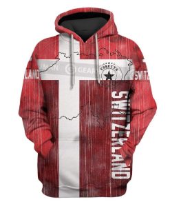 Custom T-shirt - Hoodies Switzerland Apparel HD-GH20815 3D Custom Fleece Hoodies Hoodie S 