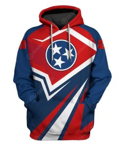 Custom T-shirt - Hoodies Tennessee HD-GH22001 3D Custom Fleece Hoodies Hoodie S 