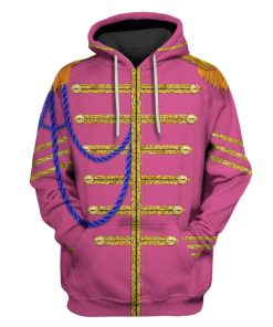 Custom T-shirt - Hoodies The Beatles Sgt Pepper Costume Apparel HD-GH20546 3D Custom Fleece Hoodies Hoodie S 