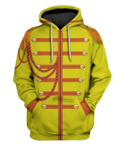 Custom T-shirt - Hoodies The Beatles Sgt. Pepper's Lonely Hearts Club Band Costume Apparel HD-GH20548 3D Custom Fleece Hoodies Hoodie S 