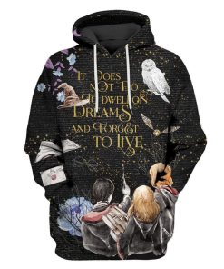 Custom T-shirt - Hoodies To Dwell on Dreams Apparel HD-GH20794 3D Custom Fleece Hoodies Hoodie S 