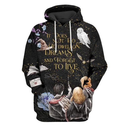 Custom T-shirt - Hoodies To Dwell on Dreams Apparel HD-GH20794 3D Custom Fleece Hoodies Hoodie S