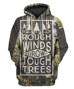 Custom T-shirt - Hoodies TOUGH TREES Apparel HD-GH20775 3D Custom Fleece Hoodies Hoodie S 