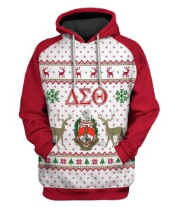 Custom T-shirt - Hoodies Ugly Christmas Delta Sigma Theta Apparel HD-GH20661 3D Custom Fleece Hoodies Hoodie S 