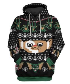 Custom T-shirt - Hoodies Ugly Christmas Gremlins Apparel HD-GH20689 3D Custom Fleece Hoodies Hoodie S 