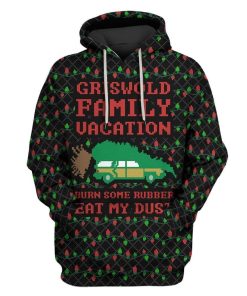 Custom T-shirt - Hoodies Ugly Christmas Griswold Family Vacation Apparel HD-GH20695 3D Custom Fleece Hoodies Hoodie S 