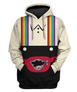 Custom T-shirt - Hoodies Uncle Grandpa Lederhosen Apparel HD-GH20702 3D Custom Fleece Hoodies Hoodie S 