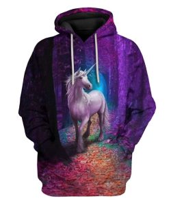 Custom T-shirt - Hoodies Unicorn HD-GH0181908 3D Custom Fleece Hoodies Hoodie S 