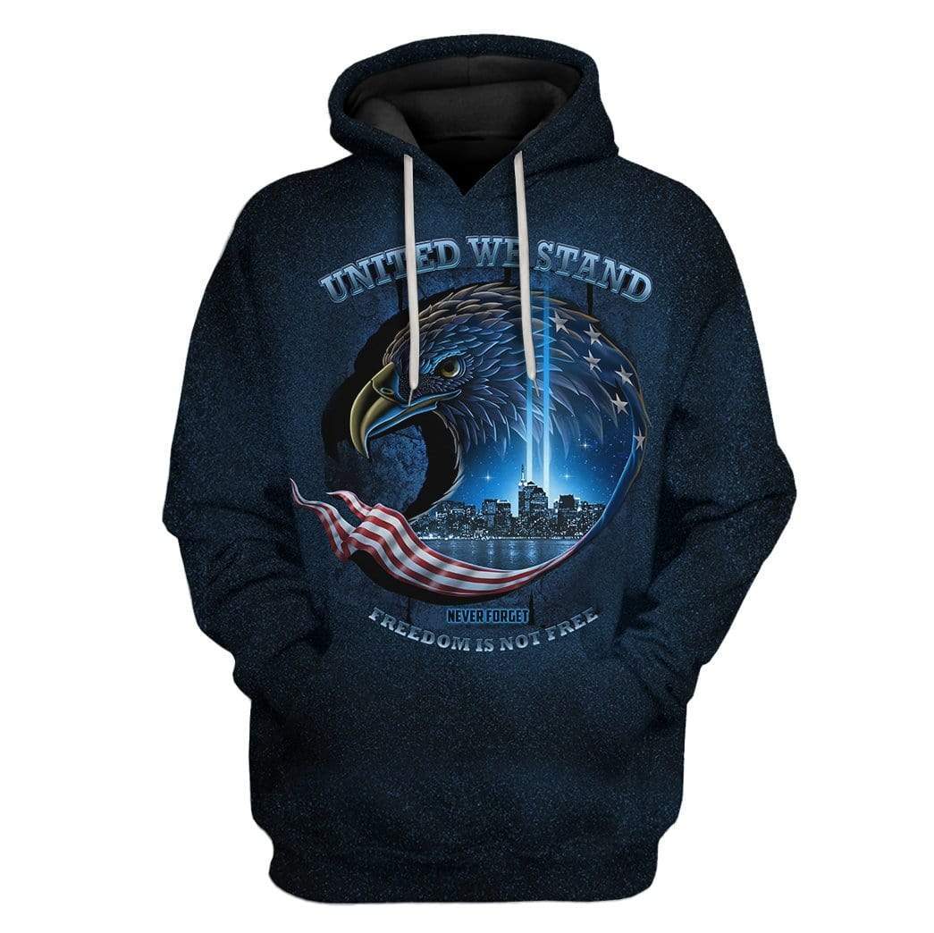 Gearhumans Custom T-shirt - Hoodies United We Stand 1 Custom T-shirt - Hoodies United We Stand HD-GH0181917 3D Custom Fleece Hoodies Hoodie S
