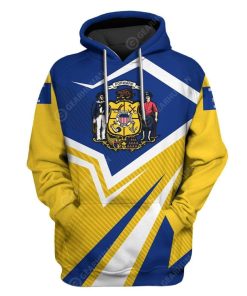 Custom T-shirt - Hoodies Wisconsin HD-GH22002 3D Custom Fleece Hoodies Hoodie S