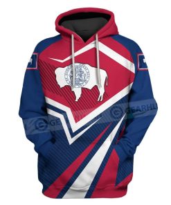 Custom T-shirt - Hoodies Wyoming Apparel HD-GH20832 3D Custom Fleece Hoodies Hoodie S 