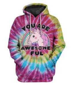 Custom T-shirt - Hoodies You Are Awesome Or Awful HD-GH21046 3D Custom Fleece Hoodies Hoodie S 