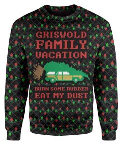 Custom T-shirt - Long Sleeves Ugly Christmas Griswold Family Vacation Christmas Sweater Jumper HD-GH20695 Ugly Christmas Sweater 