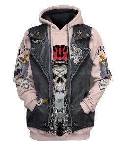 Custom Tattoo Apparel HD-DT2981907 3D Custom Fleece Hoodies Hoodie S 