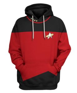 Custom The Next Generation Red T-shirt - Hoodies - Sweater HD-GH110520 3D Custom Fleece Hoodies Hoodie S 