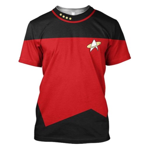 Custom The Next Generation Red T-shirt - Hoodies - Sweater HD-GH110520 3D Custom Fleece Hoodies T-Shirt S