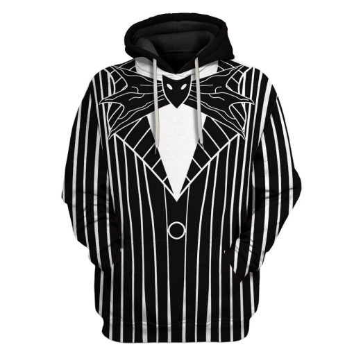 Custom The Nightmare Before Christmas Apparel HD-AT07101978 3D Custom Fleece Hoodies Hoodie S