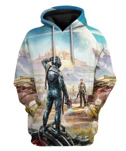 Custom The Outer Worlds Apparel HD-TA23101902 3D Custom Fleece Hoodies Hoodie S 