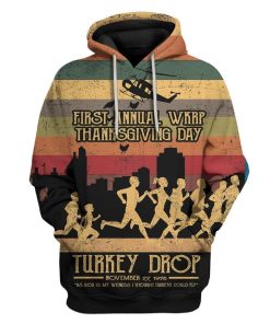 Custom Turkey Drop Apparel HD-AT05111905 3D Custom Fleece Hoodies Hoodie S