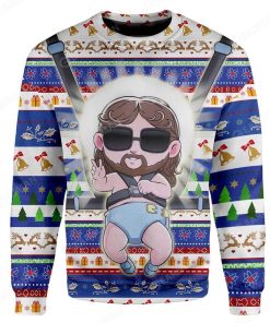 Custom Ugly Baby Jesus Christmas Sweater Jumper HD-AT2981903 Ugly Christmas Sweater 
