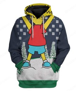 Custom Ugly Bart Simpsons Apparel HD-TA18101908 3D Custom Fleece Hoodies Hoodie S 