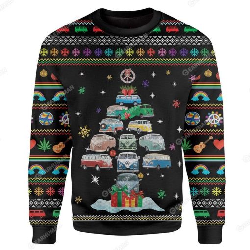 Custom Ugly Car Christmas Sweater Jumper HD-TA30101911 Ugly Christmas Sweater