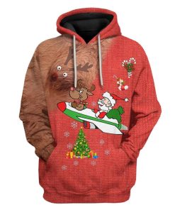 Custom Ugly Christmas Apparel HD-AT09101907 3D Custom Fleece Hoodies Hoodie S 
