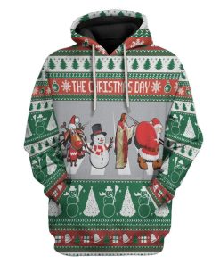 Custom Ugly Christmas Apparel HD-AT31101903 3D Custom Fleece Hoodies Hoodie S 
