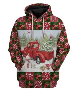 Custom Ugly Christmas Apparel HD-DT22101901 3D Custom Fleece Hoodies Hoodie S 