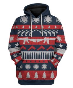 Custom Ugly Christmas Apparel HD-DT24101912 3D Custom Fleece Hoodies Hoodie S 