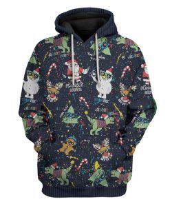 Custom Ugly Christmas Apparel HD-TA01111910 3D Custom Fleece Hoodies Hoodie S 
