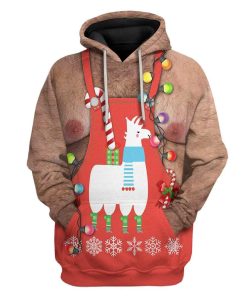 Custom Ugly Christmas Apparel HD-TT07101905 3D Custom Fleece Hoodies Hoodie S 