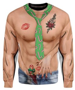 Custom Ugly Christmas Men Women Sweater Jumper HD-AT09101905 Ugly Christmas Sweater 
