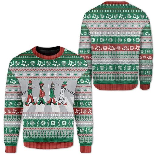 Custom Ugly Christmas Road Sweater Jumper HD-DT25101903 Ugly Christmas Sweater