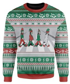 Custom Ugly Christmas Road Sweater Jumper HD-DT25101903 Ugly Christmas Sweater Long Sleeve S 