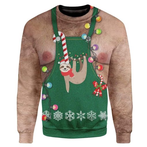 Custom Ugly Christmas Santa Sweater Jumper HD-GH07101906 Ugly Christmas Sweater