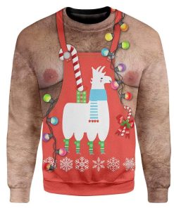 Custom Ugly Christmas Santa Sweater Jumper HD-TT07101905 Ugly Christmas Sweater 