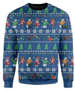 Custom Ugly Christmas Sweater Jumper HD-TA01111911 Ugly Christmas Sweater Long Sleeve S 