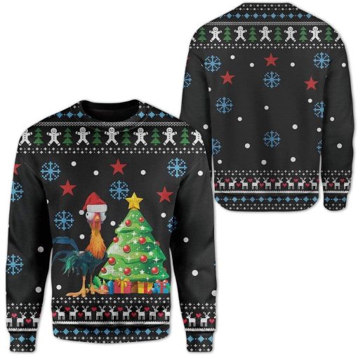 Custom Ugly Christmas Tree Sweater Jumper HD-TT22101902 Ugly Christmas Sweater
