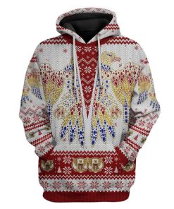 Custom Ugly Elvis Presley Apparel HD-GH19101917 3D Custom Fleece Hoodies Hoodie S