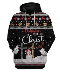 Custom Ugly Jesus Apparel HD-TA28101909 3D Custom Fleece Hoodies Hoodie S 