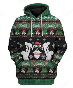 Custom Ugly Papa Claus Apparel HD-DT29101908 3D Custom Fleece Hoodies Hoodie S